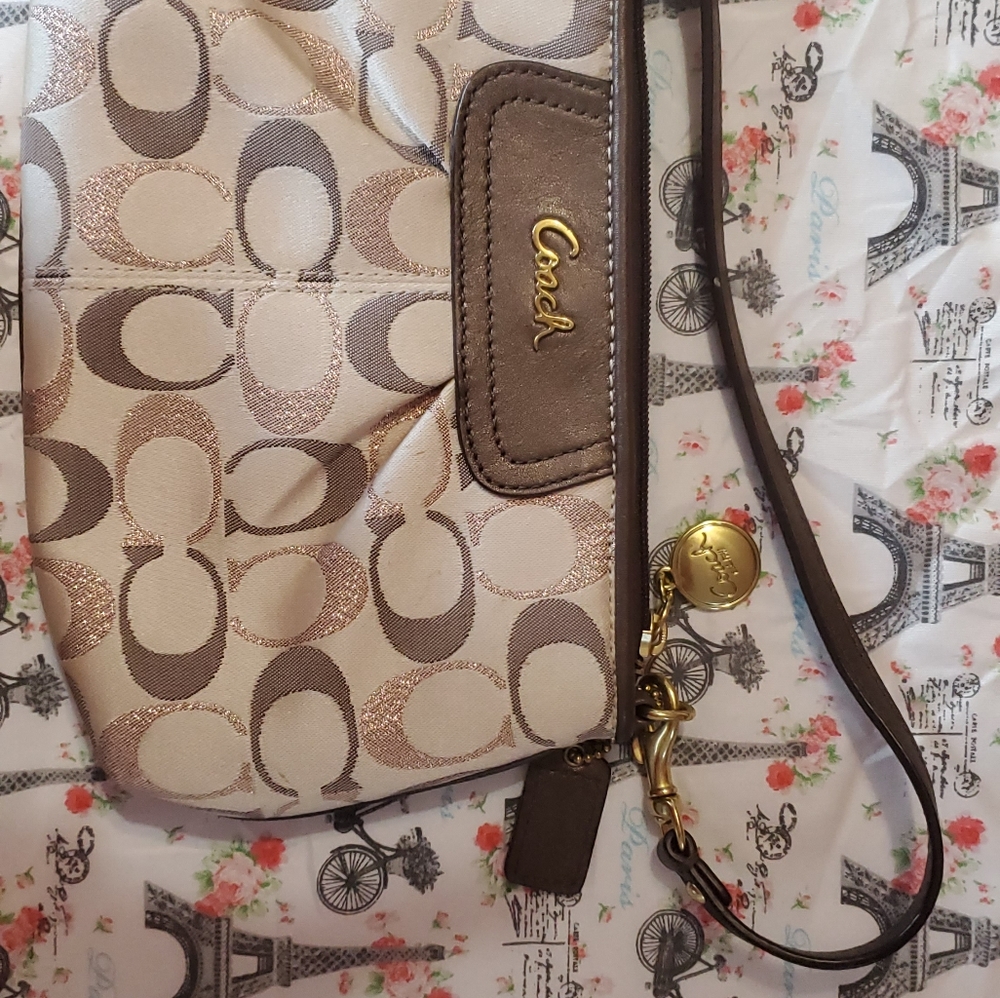 Coach wristlet